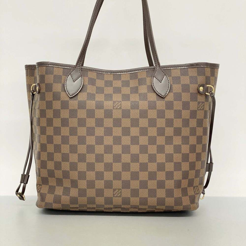 LOUIS VUITTON Brown Damier Neverfull MM Tote Bag - Picture 13 of 13
